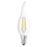 Світлодіодна лампа OSRAM LED Classic Performance Filament BA40 4W 470Lm 2700K 230V E14 Прозорий (Clear) (4058075434226)
