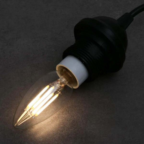 Светодиодная лампа OSRAM LED Classic Performance Filament B35 4W 470Lm 4000K 230V E14 Прозрачный (Clear) (4058075437142), 100024133