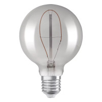 Світлодіодна лампа OSRAM Vintage 1906 Globe Filament G95 3,4W 100Lm 1800K 230V E27 Прозорий (Smoke) (4058075760950)