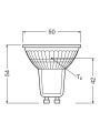 Светодиодная лампа OSRAM LED Reflector DIM PAR16 4,5W 350Lm 2700K 230V GU10 Рефлектор (4058075797888), 100024114