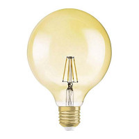 Светодиодная лампа OSRAM Vintage 1906 DIM Globe Filament G125 6,5W 725Lm 2400K 230V E27 Прозрачный (Amber) (4058075808997)