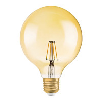 Світлодіодна лампа OSRAM Vintage 1906 Globe Filament G125 6,5W 720Lm 2500K 230V E27 Прозорий (Amber) (4058075809406)