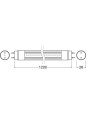 Светодиодная лампа OSRAM SubstiTUBE T8 16W 1800Lm 4000K 230V G13 Матовый (Frosted) (4058075817852) одностороннее подключение, 100020873