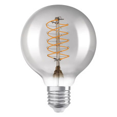 Светодиодная лампа OSRAM Vintage 1906 Globe Filament G80 7,8W 360Lm 1800K 230V E27 Прозрачный (Smoke) (4099854090745)