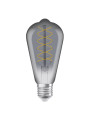 Светодиодная лампа OSRAM Vintage 1906 Edison Filament ST64 7,8W 360Lm 1800K 230V E27 Прозрачный (Smoke) (4099854090981), 100024145