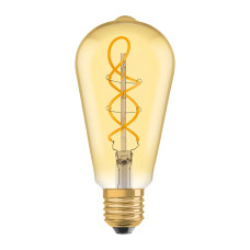 Светодиодная лампа OSRAM LED EDISON Vintage 1906 GOLD Filament 4W 250Lm 2000K 230V E27 Прозрачный (Gold) (4099854091292)