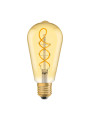 Светодиодная лампа OSRAM LED EDISON Vintage 1906 GOLD Filament 4W 250Lm 2000K 230V E27 Прозрачный (Gold) (4099854091292), 100024149