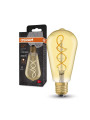 Светодиодная лампа OSRAM LED EDISON Vintage 1906 GOLD Filament 4W 250Lm 2000K 230V E27 Прозрачный (Gold) (4099854091292), 100024149