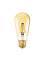 Светодиодная лампа OSRAM Vintage 1906 Edison Filament ST64 4W 410Lm 2400K 230V E27 Прозрачный (Gold) (4099854091377), 100024140