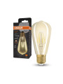 Светодиодная лампа OSRAM Vintage 1906 Edison Filament ST64 4W 410Lm 2400K 230V E27 Прозрачный (Gold) (4099854091377), 100024140