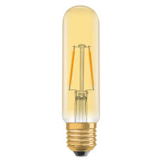 Светодиодная лампа OSRAM Vintage 1906 Tubular Filament T Slim 2,5W 200Lm 2000K 230V E27 Прозрачный (Gold) (4099854091858)