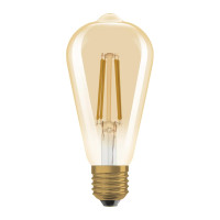 Світлодіодна лампа OSRAM Vintage 1906 Edison Filament ST64 7,2W 806Lm 2400K 230V E27 Gold (4099854137822)