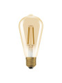 Светодиодная лампа OSRAM Vintage 1906 Edison Filament ST64 7,2W 806Lm 2400K 230V E27 Прозрачный (Gold) (4099854137822), 100024139