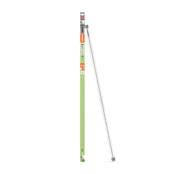 Светодиодная лампа OSRAM EM FLUORA 900mm Т8 10W 720Lm 2500К 220-240V G13 Прозрачный (Clear) (4099854178139) двухстороннее подключение, 100024175