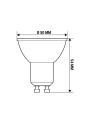 Светодиодная лампа PHILIPS Essential LED 4,6-50W GU10 827 PAR16 36D (929001215208), 100012649