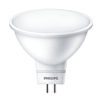 Світлодіодна лампа PHILIPS ESS LEDspot MR16 5W 400Lm 6500K 220V GU5.3 Frosted (929001844787)