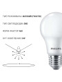 Світлодіодна лампа PHILIPS ESS LEDBulb A60 9W 950Lm 4000K 220V E27 Frosted (929002299387) , 100020903
