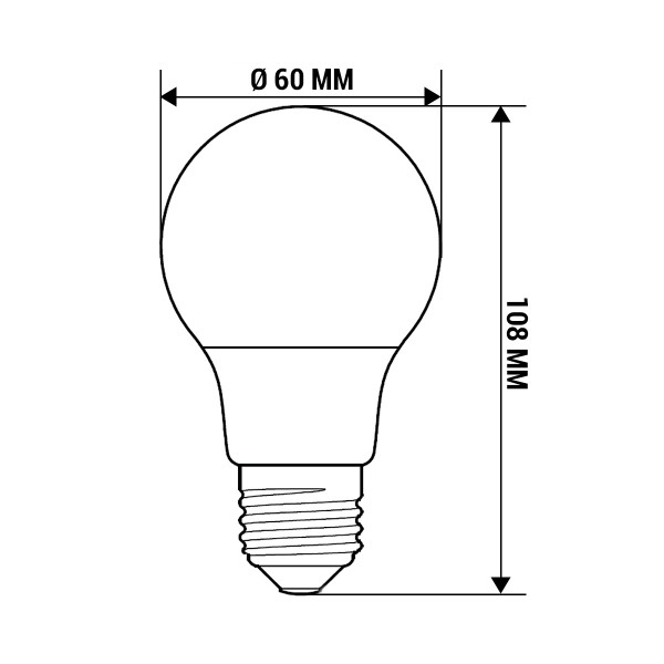 Світлодіодна лампа PHILIPS Ecohome LED Bulb A60 11W 950Lm 6500K 220V E27 Frosted (929002299417) , 100023648