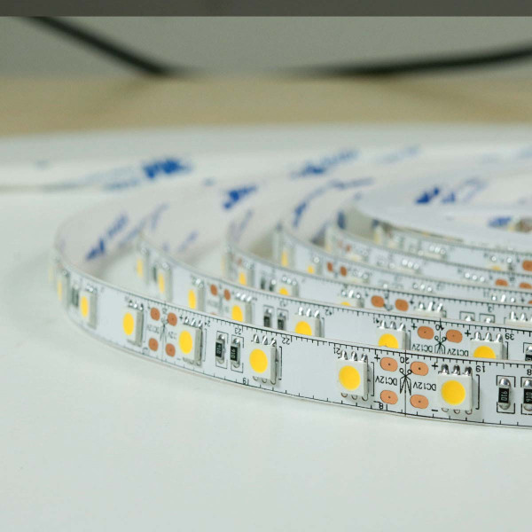 Светодиодная лента BIOM Professional 60-5050-12V-IP20 14,4W 2070Lm 2800-3300К 5м (BPS-G3-12-5050-60-WW), 100014503