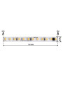 Светодиодная лента BIOM Professional 2835-120-220V-IP44 8W 870Lm 3000-3500K 20м (BPS-G3-20-220-2835-120-WW), 100025250