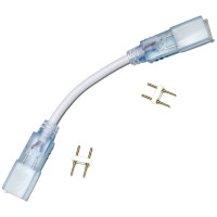 Коннектор для светодиодных лент 220В 5050/3014 (2разъема-провод + 2pin (2шт.))(con 220В 5050/3014)