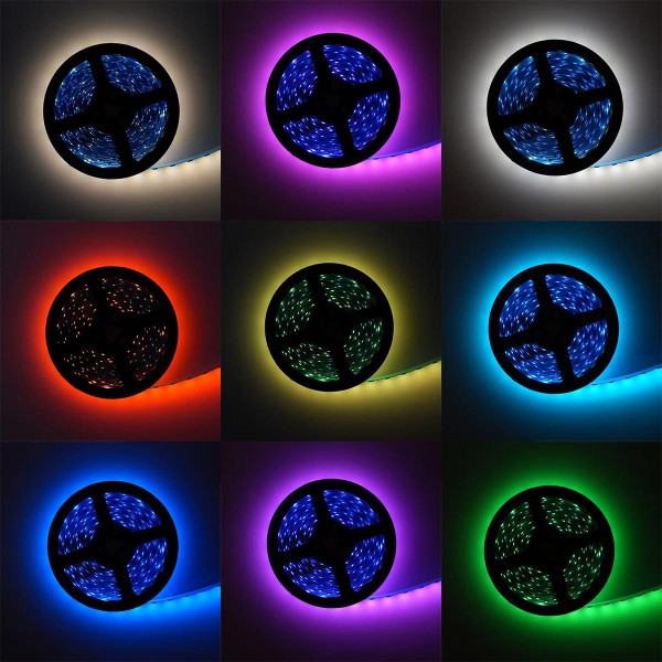 Светодиодная лента Mi-light 5050-60 RGB+WW+CW (RGB+CCT) 24V негерметичная 5м (MI-LED-LSL5N01N), 100024499