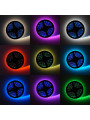 Светодиодная лента Mi-light 5050-60 RGB+WW+CW (RGB+CCT) 24V негерметичная 5м (MI-LED-LSL5N01N), 100024499