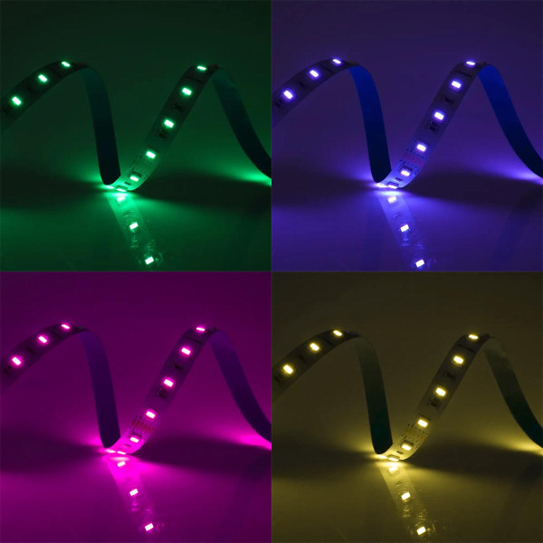 Светодиодная лента Mi-light 5050-60 RGB+WW+CW (RGB+CCT) 24V негерметичная 5м (MI-LED-LSL5N01N), 100024499