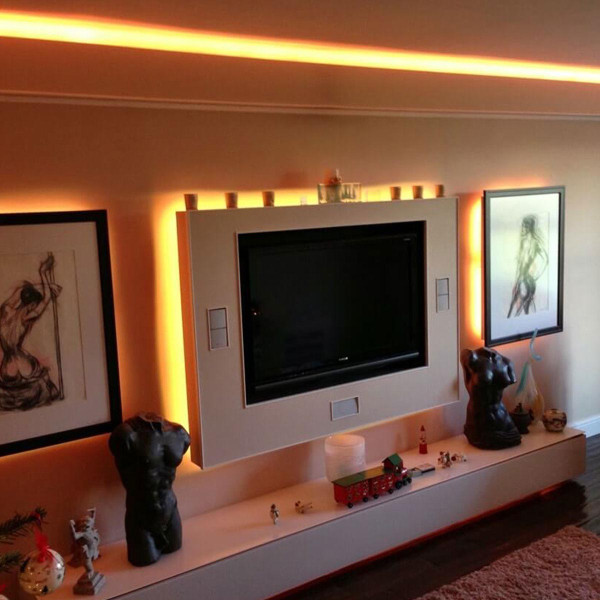 Светодиодная лента Mi-light 120-2835-24V-IP20 14,4W 1200Lm 4200К 5м (MI-LED-S120NW2420-NW), 100014042