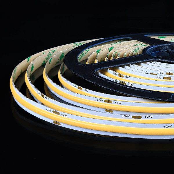 Светодиодная лента Mi-light 480-COB-24V-IP20 10W 4000К 5м (MI-LED-S482NW2420-COB-NW), 100021193