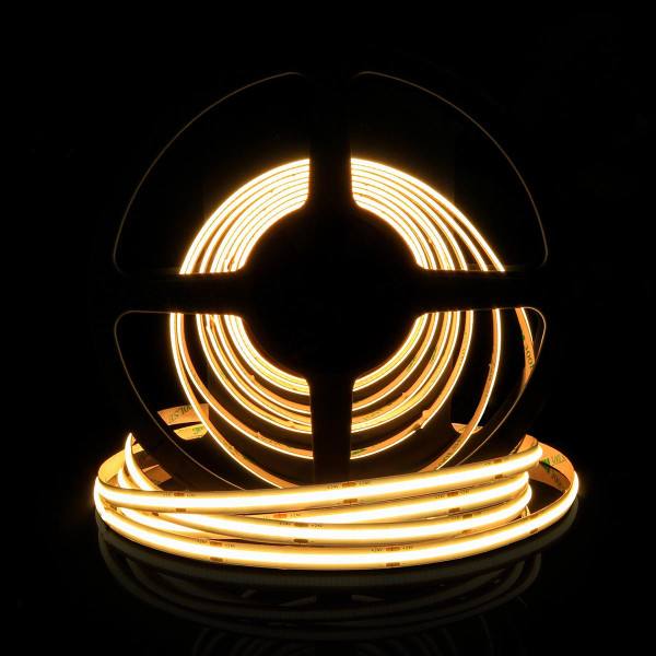 Светодиодная лента Mi-light 512-COB-24V-IP20 10W 550Lm 3000К 5м (MI-LED-S512WW2420-COB-WW), 100021194