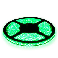 Светодиодная лента OEM ST 120-2835-12V-IP65 9W 560Lm Green 5м (ST-12-2835-120-G)