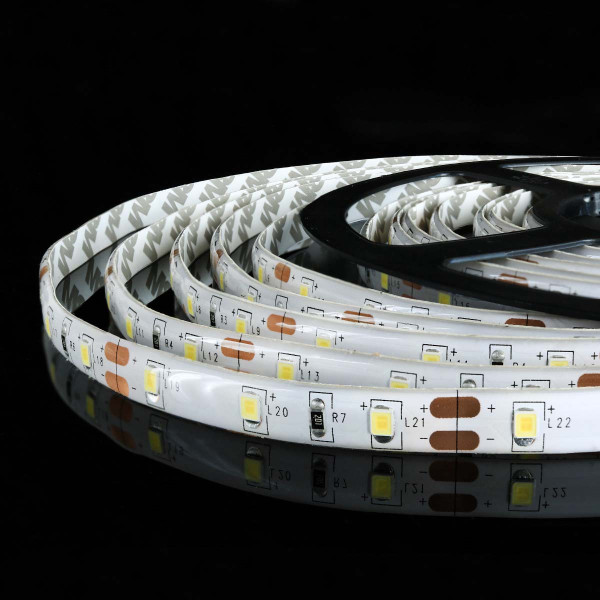 Светодиодная лента OEM ST 60-2835-12V-IP65 4,8W 450Lm 6000-6500К 5м (ST-12-2835-60-CW), 100014476