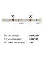 Світлодіодна стрічка OEM ST 2835-60-12V-IP65 4,8W 300Lm Red 5м (ST-12-2835-60-R-65) , 100016866