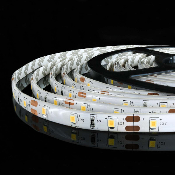 Светодиодная лента OEM ST 60-2835-12V-IP65 4,8W 450Lm 2800-3200К 5м (ST-12-2835-60-WW), 100014477