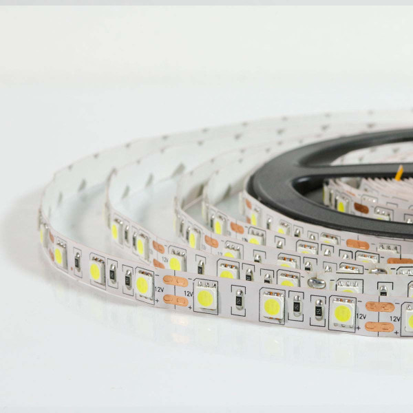 Светодиодная лента OEM ST 60-5050-12V-IP20 14,4W 900Lm 6000-6500К 5м (ST-12-5050-60-V2-CW), 100014488