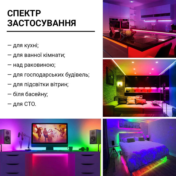Светодиодная лента OEM ST 5050-60-12V-IP20 14,4W FULL RGB 5м (ST-12-5050-60-FRGB-20-WS2811), 100014494