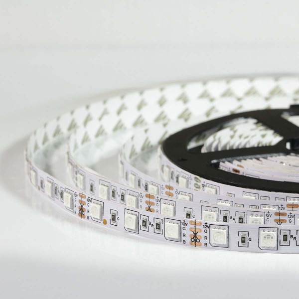 Светодиодная лента OEM ST 60-5050-12V-IP20 14,4W RGB 5м (ST-12-5050-60-RGB), 100014490