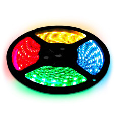 Светодиодная лента OEM ST 60-5050-12V-IP65 14,4W 900Lm RGB 5м (ST-12-5050-60-RGB)