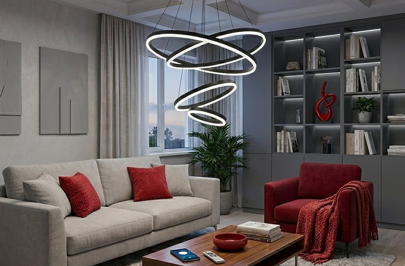 светодиодные LED люстры